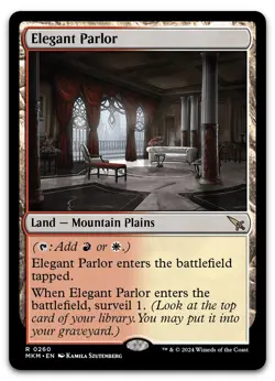 Elegant Parlor #260 (NM) Murders Karlov Manor MKM Magic MTG - Image 1
