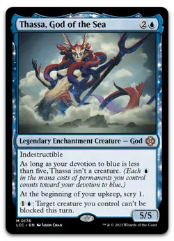 Thassa, God of the Sea #176 (NM) Lost Caverns of Ixalan LCC Magic MTG - Image 1
