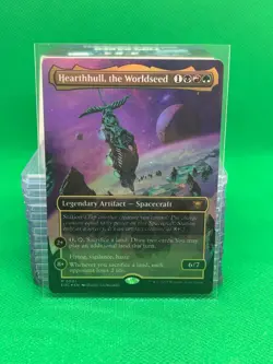 Hearthhull, the Worldseed (BORDERLESS) MTG | Edge of Eternities Commande - Image 1