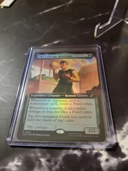 MTG The Cabbage Merchant #0203 FOIL Borderless Rare Avatar Legendary TLE - Image 2