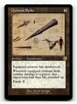 Quietus Spike (Schematic) 109 R The Brothers' War: Retro Frame Artifacts - Image 1