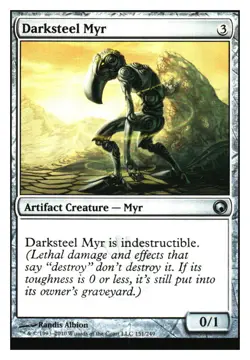 Darksteel Myr Scars of Mirrodin MTG - NM+ - Image 1