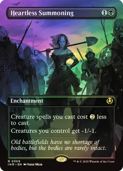 Heartless Summoning Foil Borderless Innistrad Remastered NM MTG - Image 1