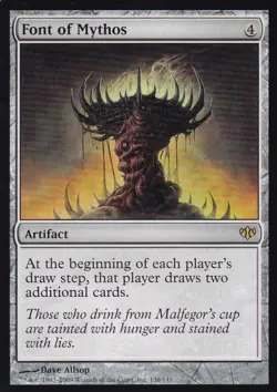 MTG Conflux - Font of Mythos - CON 136 - NM - Image 2