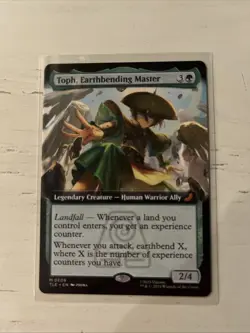 Toph, Earthbending Master Mtg Extended Art Regular 0209 - Image 1