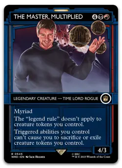 The Master, Multiplied (Showcase) #545 (NM) Doctor Who WHO Magic MTG - Image 1