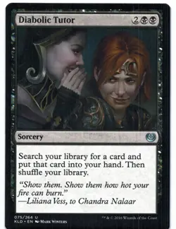 Diabolic Tutor U Kaladesh 75 LP - Image 1