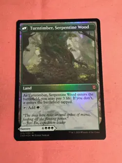 Turntimber Symbiosis Turntimber, Serpentine Wood FOIL MYTHIC - MTG - Mint+ - Image 1