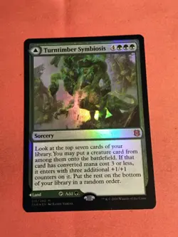Turntimber Symbiosis Turntimber, Serpentine Wood FOIL MYTHIC - MTG - Mint+ - Image 2