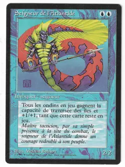►Magic-Style◄ MTG - Lord of Atlantis - French Revised FBB - EX - Image 1