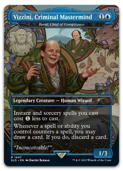 Vizzini, Criminal Mastermind - Baral, Chief of Compliance NM Secret Lair Drop - Image 1