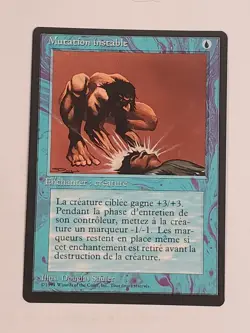 MTG Unstable Mutation (French Revised (BB)/Blue/C) - BGM - Image 1
