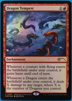 Dragon Tempest (2024 Lunar New Year) FOIL Year of the Dragon 2024 PLD (509052) - Image 1