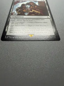 MTG Assassins Creed Black Market Connections R 0087 ACR Regular Rare NM - Image 2