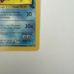 Cloyster 1st Edition Fossil 1999 Rare Non Holo Foil Pokemon Vintage # 32/62 - Image 4