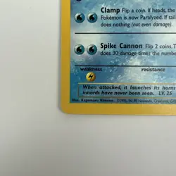 Cloyster 1st Edition Fossil 1999 Rare Non Holo Foil Pokemon Vintage # 32/62 - Image 5
