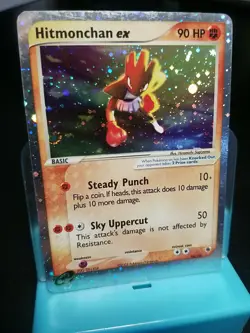 Pokemon TCG - Hitmonchan ex 98/109 - Ultra Rare - Ex Ruby & Sapphire [Near Mint] - Image 1