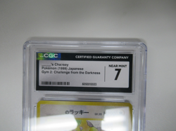 1999 Pokemon Japanese Gym 2 _'s Chansey CGC 7 - Image 2