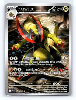 Haxorus - 147/086 - Black Bolt Illustration Rare - Pokemon TCG - Image 1