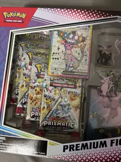 POKEMON TCG Prismatic Evolutions Premium Figure Collection ENG Sealed (LOT OF 2) - Image 2