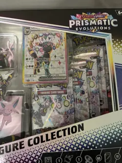 POKEMON TCG Prismatic Evolutions Premium Figure Collection ENG Sealed (LOT OF 2) - Image 4