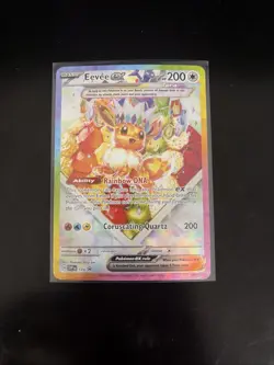 Pokemon TCG Eevee EX 174 Black Star Promo Prismatic Evolutions - Image 1