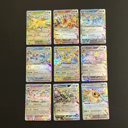 Pokemon | Eeveelution ex Complete Set of 9 | Prismatic Evolutions | English | NM - Image 1
