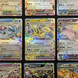 Pokemon | Eeveelution ex Complete Set of 9 | Prismatic Evolutions | English | NM - Image 3