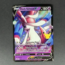 Pokemon Dark Sylveon V Celebrations Sword & Shield Promo SWSH134 - Image 1