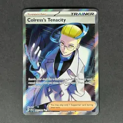 Pokemon Colress's Tenacity Scarlet & Violet Shrouded Fable Ultra Rare #087 - Image 1
