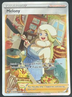 Pokemon Melony Trainer Crown Zenith Galarian Gallery Ultra Rare #GG64 - Image 1