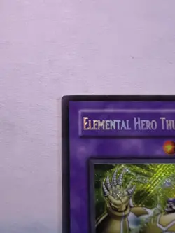 Yugioh Elemental Hero Thunder Giant EHC2-EN004 Secret Rare Limited Ed NM-VLP - Image 3