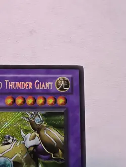 Yugioh Elemental Hero Thunder Giant EHC2-EN004 Secret Rare Limited Ed NM-VLP - Image 4