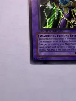 Yugioh Elemental Hero Thunder Giant EHC2-EN004 Secret Rare Limited Ed NM-VLP - Image 5