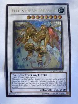 Yugioh Ultimate Rare Life Stream Dragon - Image 1