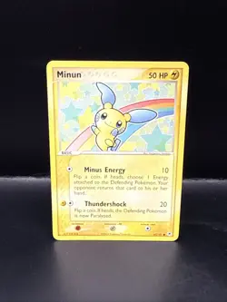 Pokemon EX Hidden Legends Minun Card 67/101 Non-Holo Common B - Image 3