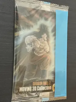 No.598 Son Goku Dragon Ball Morinaga Wafer Card 3D Unopened - Image 2