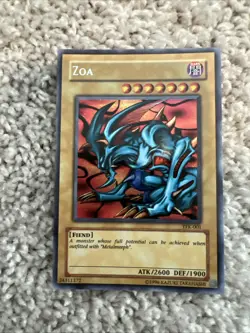 Yu-Gi-Oh! TCG Zoa TFK-001 Prismatic Secret Rare Holo Card Limited Edition NM - Image 1