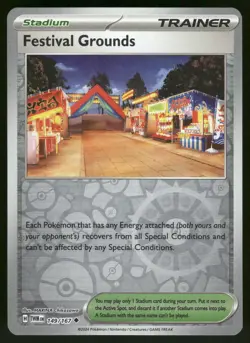Festival Grounds Reverse Holo 149/167 SV06: Twilight Masquerade Pokemon Card - Image 1