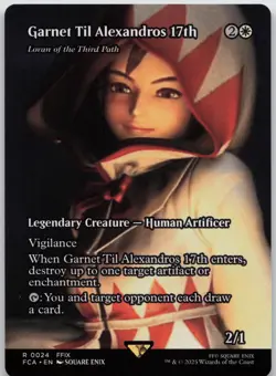 Garnet Til Alexandros 17th - Loran of the Third Path (Showcase) R 24 NM - Image 1