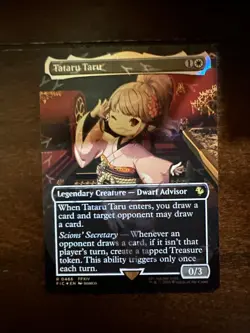 Tataru Taru (Borderless) (Chocobo Track Foil) Commander: Final Fantasy Foil - Image 1
