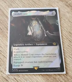 MTG MITHRIL COAT 790 FOIL EXC - SURGE COTTA DI MITHRIL - LTR X EN - MAGIC - Image 1