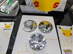 Pokemon 25th Anniversary Celebrations Lunch Box Tin EMPTY + Accessories - Image 4