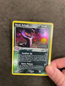 Dark Arbok 29/109 Team Rocket Returns Reverse Holo Stamped Pokemon TCG LP - Image 2