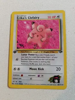 Pokemon TCG Erika's Clefairy Gym Challenge 40/132 1st Edition Uncommon - Image 1
