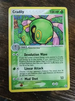 Pokemon Cradily 3/92 ex Legend Maker Holo - Image 1