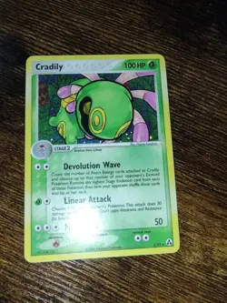 Pokemon Cradily 3/92 ex Legend Maker Holo - Image 2