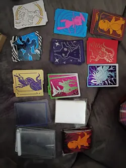 Pokemon Dividers Sleeves Protectors Assorted Lot - Image 1