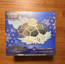 Stellar Crown Pokemon Center Exclusive Elite Trainer Box ETB (Rip - See photos) - Image 1