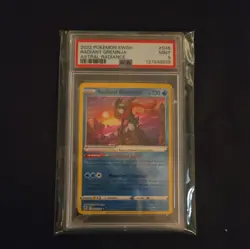 2022 Pokemon SWSH Radiant Greninja Astral Radiance Rare #046 PSA 9 Mint - Image 1